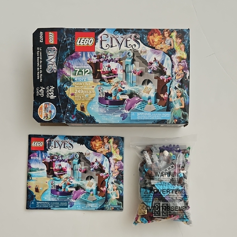 Lego Elves Naida's Spa Secret 249 Pieces